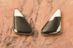 Genuine White Buffalo Turquoise Sterling Silver Earrings